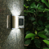 6LED lampe solaire IP65 étanche lampe extérieure cour applique murale pour jardin Villa décoration