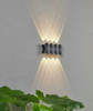 Applique murale intérieure extérieure à LED de haut en bas IP65 éclairage étanche