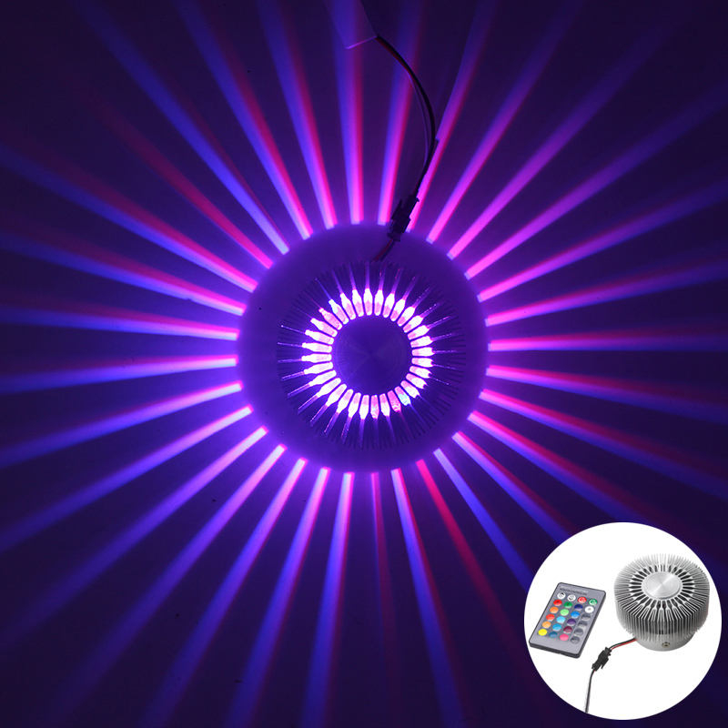Tournesol LED rgb plafonnier applique avec télécommande rvb produits d'éclairage intérieur lampe de décoration de haute qualité