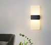 Appliques murales LED AC85-265V Lumières carrées intérieures Lampe murale pour salon Chambre Hôtel Restaurant Éclairage