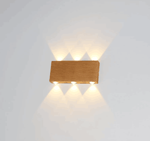 Cube COB LED éclairage intérieur applique murale moderne éclairage à la maison décoration applique en aluminium lampe 6W 85-265V pour couloir de bain