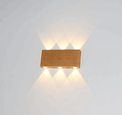 Cube COB LED éclairage intérieur applique murale moderne éclairage à la maison décoration applique en aluminium lampe 6W 85-265V pour couloir de bain