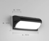 Applique murale Led en aluminium extérieur IP65 étanche vers le bas applique murale pour la maison escalier chambre chevet salle de bain couloir éclairage