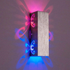 Lampe en aluminium de haute qualité 6W applique murale pour intérieur 2W papillon appliques avec télécommande veilleuse led mur de chevet 