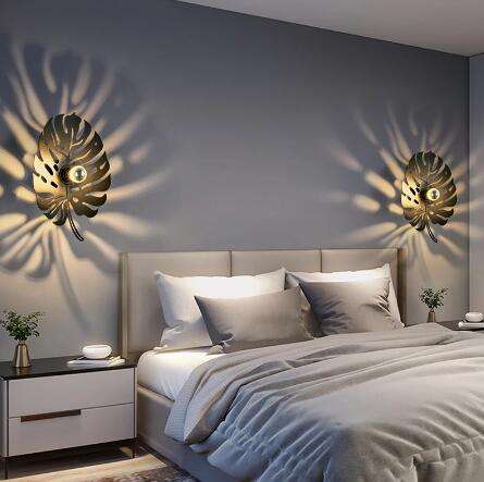 Nordique Crrative Fer Led Mur Lampes Pour Chevet Salon Salle À Manger Foyer Canapé Fond Allée Porche Applique Maison Déco Éclairage