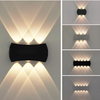 Moderne minimaliste extérieur intérieur hôtel allée couloir porte cour escalier porche LED étanche lune applique murale