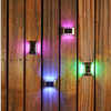 6LED lampe solaire IP65 étanche lampe extérieure cour applique pour jardin Villa décoration LED jardin applique murale