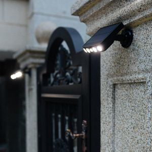 Nouvelle arrivée extérieur IP65 capteur de mouvement extérieur lampe murale solaire extérieur/lanterne solaire lampes solaires extérieures