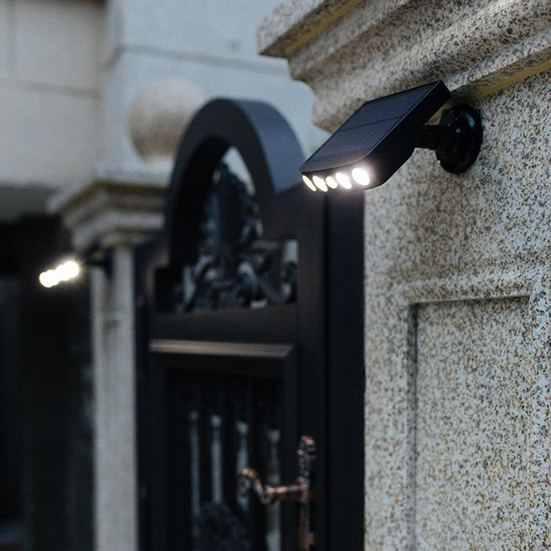 Nouvelle arrivée extérieur IP65 capteur de mouvement extérieur lampe murale solaire extérieur/lanterne solaire lampes solaires extérieures