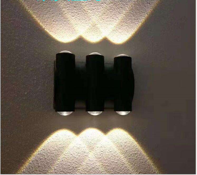 220 v 110 v applique extérieure jardin haut et bas applique murale étanche IP65 décoration de la maison éclairage porche lampe pour la maison