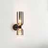 Style français bougie appliques nordique créatif chambre d'enfant chevet atmosphère lampe rose pétale fille chambre décor appliques murales