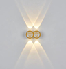Or Simple Style Moderne Aplique Led Pared Wandlampe Étanche Lampe Luminaire Éclairage Lumineux Applique Décoration Intérieure Lumière