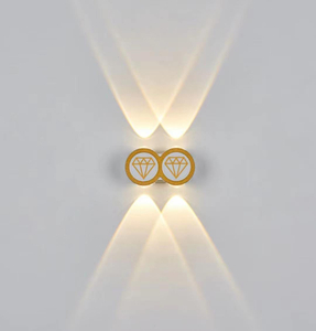 Or Simple Style Moderne Aplique Led Pared Wandlampe Étanche Lampe Luminaire Éclairage Lumineux Applique Décoration Intérieure Lumière