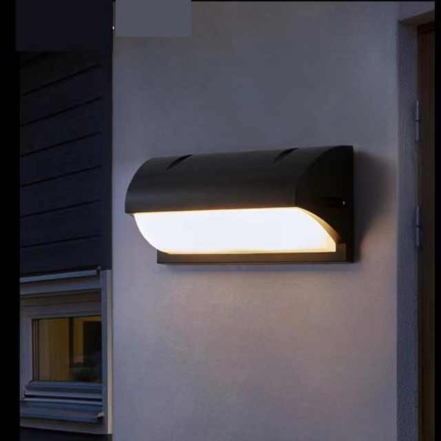 12W LED applique murale extérieure étanche led applique murale allée simple escalier cour lumière balcon applique murale super lumineuse