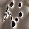 8W 12W 15W Lumière Led Moderne LED Lune Lumières Eclipse Lumières Rondes Et Veilleuse Intérieure De Haute Qualité Intérieure