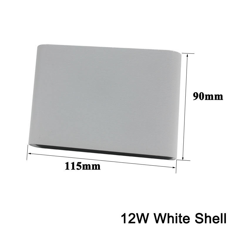 12 W/18 W aluminium AC85-265V haute puissance Led décoration applique pour intérieur extérieur haut et bas mur LED applique étanche IP65