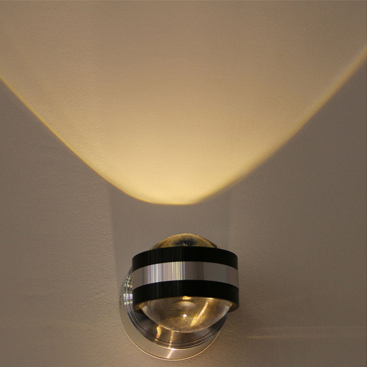 Up down applique led 6W intérieur applique murale hôtel décoration lumière salon chambre chevet TV fond photo lampes