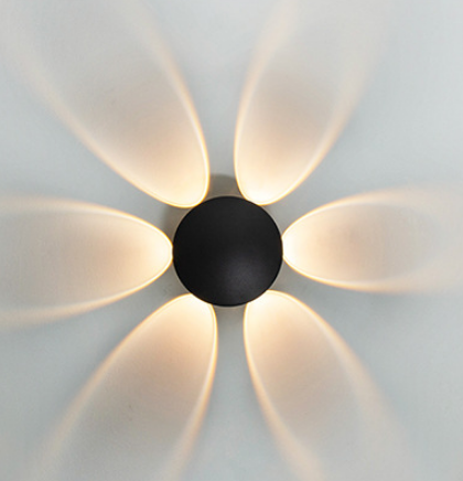 Moderne Simple créatif extérieur étanche applique LED cour lampes porte lampe terrasse balcon jardin applique murale nordique Lampa