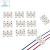 Bornier à 3 chiffres 10A connecteur à vis sans soudure connecteur rapide ignifuge adapté aux équipements d'accessoires