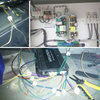 Bornier à 3 chiffres 10A connecteur à vis sans soudure connecteur rapide ignifuge adapté aux équipements d'accessoires