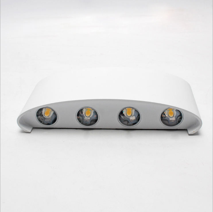 Vente chaude Up And Dowm Applique Murale Extérieure Étanche Lampe Montée Étanche IP65 Extérieur Mur Lumière Porche Jardin Lumière Vanité
