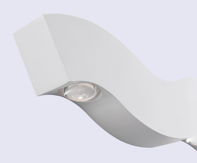 4W Hagood nouvelle applique murale barbe étanche IP65 éclairage extérieur haut et bas applique murale LED moderne