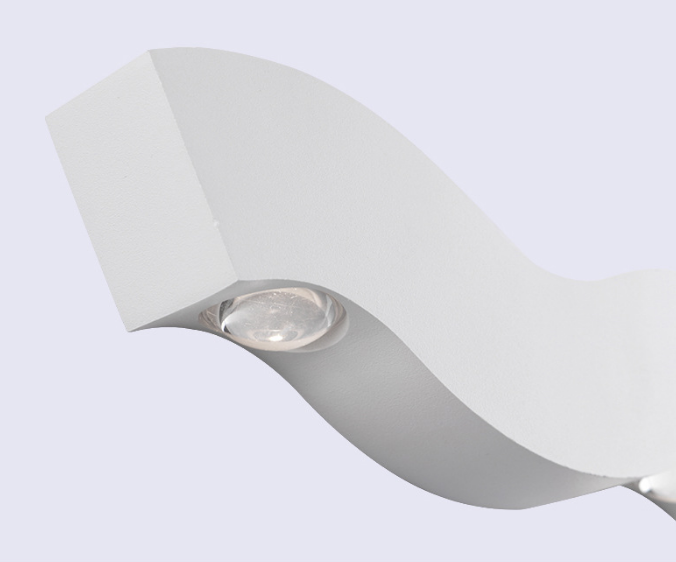 4W Hagood nouvelle applique murale barbe étanche IP65 éclairage extérieur haut et bas applique murale LED moderne