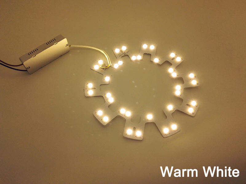 Plafonnier LED 2x24W 2.4G WIFI télécommande de contrôle de connexion de téléphone portable pour plafonnier de cuisine de salon