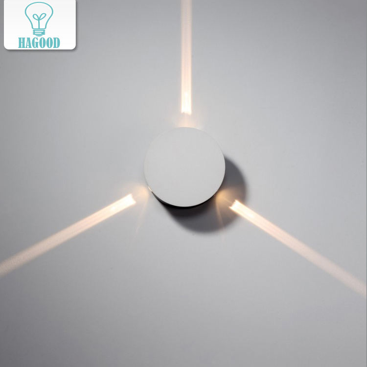 Nouveau moderne créatif rond croix étoile lumière loft led applique intérieure éclairage applique