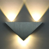 3W 9W Moderne Triangle Intérieur LED Applique Murale À La Maison En Aluminium pour La Décoration De La Maison