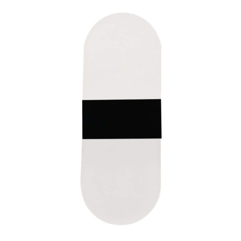 6 W angle rond noir acrylique applique chambre escalier lampe fond applique pour mur LED décoration d'hôtel