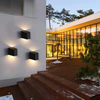 2023 nouveau COB Led Wandlamp 6W 12W étanche extérieur éclairage de jardin haut et bas avec prix d'usine