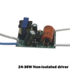 Pilote LED Pilote de carte nue Transformateurs d'éclairage Pièces de lampe de plafond downlight à LED Entrée non isolée 220V Drive Transformateur électronique de l'industrie de la lampe 220mA Alimentation intérieure