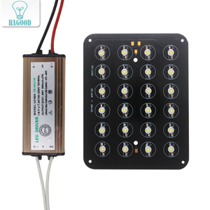 Puce LED 12W 18W 20W 24W 30W 36W 48W Diodes d'ampoule de lampe haute puissance AC85-265V LED pilote étanche pour luminaire enterré