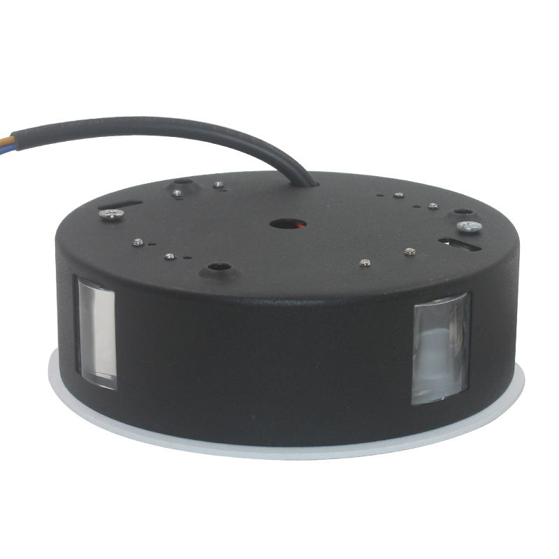 Bonne qualité argent carré led mur lmap loft applique lampe prix usine éclairage intérieur moderne