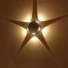 10W Créatif Rond LED Applique Murale Extérieure Couloir Applique Lumineuse À Cinq Côtés