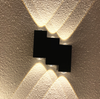 Applique murale extérieure à LED haut et bas en aluminium décorer applique murale chambre à coucher LED porche lumière