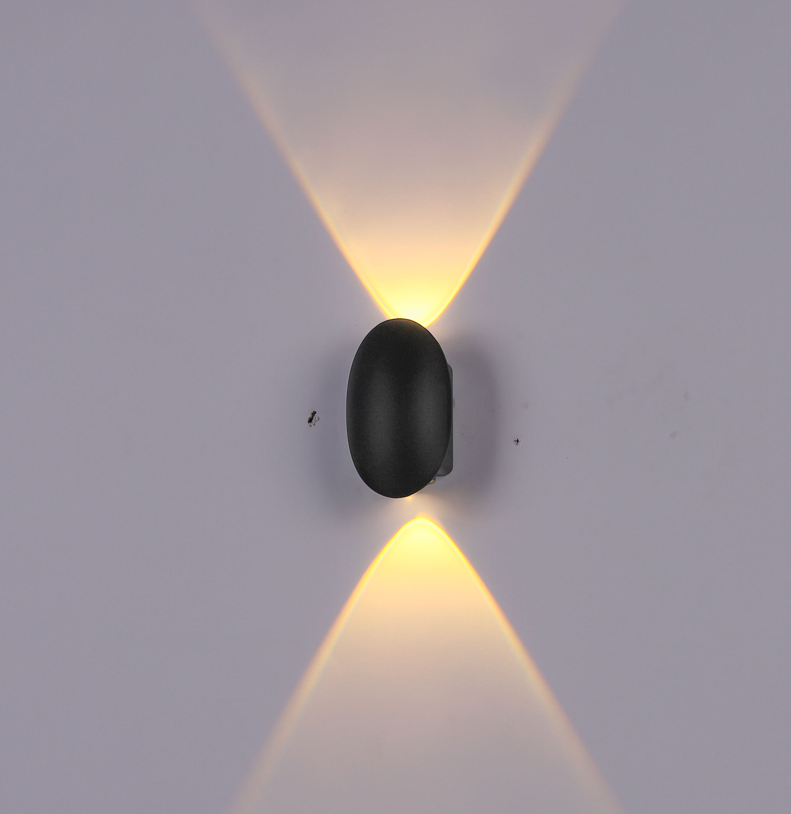 Applique murale nordique Led en aluminium extérieur intérieur Ip66 vers le bas blanc noir moderne pour la maison escaliers chambre chevet salle de bain lumière