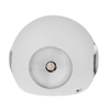 Nouvel article blanc étanche 12W extérieur rond led applique murale avec source d'éclairage à 4 côtés artisanat bureaux de réception Decora lampe ronde