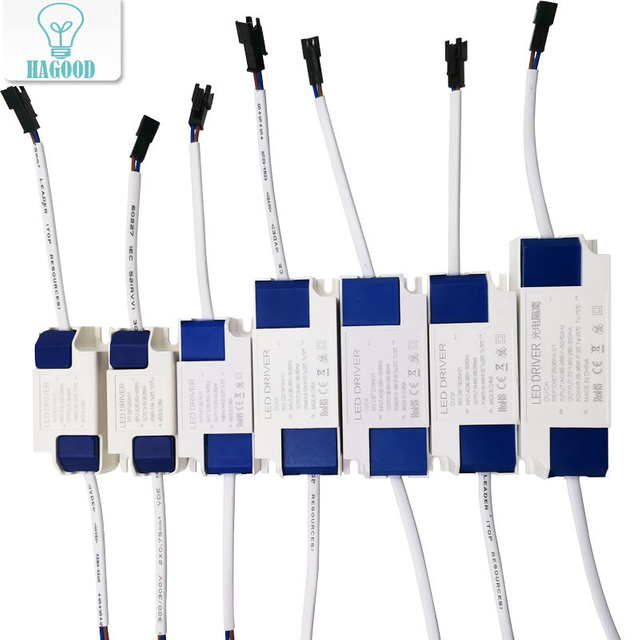1-36W LED transformateurs d'éclairage alimentation AC100-240V haute qualité LED adaptateur de pilote à courant constant 300mA pour lumières LED