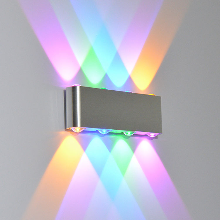 Éclairage électronique support mural lumières long blanc chaud meubles 220V éclairage haut et bas escalier Restaurant nouveauté