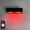 Applique murale intelligente contrôlée par application applique murale led intérieur mur led lumières mur intérieur led lumières app interrupteur d'éclairage contrôlé