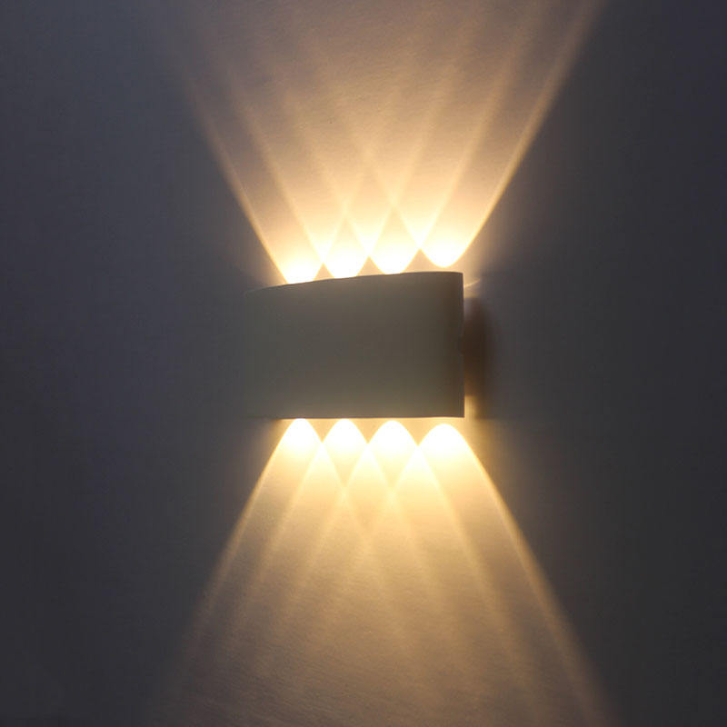 6W pas cher prix usine applique murale haut et bas veilleuse applique vanité lumière pour 100% sécurité Style européen-américain
