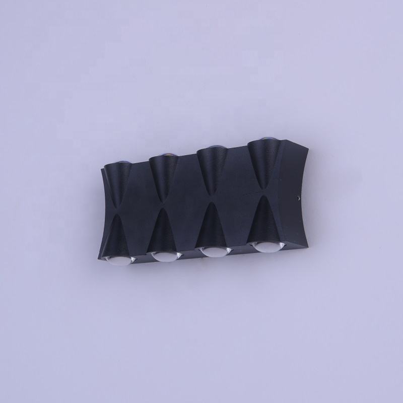 Imperméable à l'eau 6W LED applique intérieure extérieure en aluminium applique murale Surface montée LED jardin porche lumière décoration accessoires