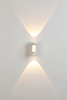 Applique murale LED étanche lumières de jardin décoratives en aluminium haut et bas applique murale extérieure LED applique murale montée