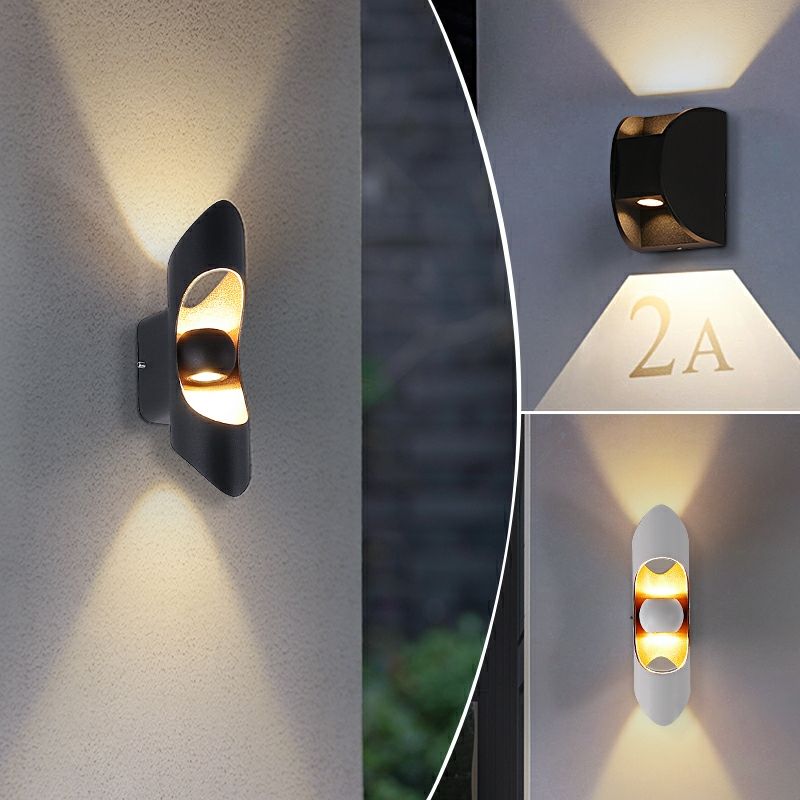 LED Wandkandelaar Binnen Gangwandleuchte veilleuse nordique mur LED lampe 6W étanche extérieur jardin cour balcon