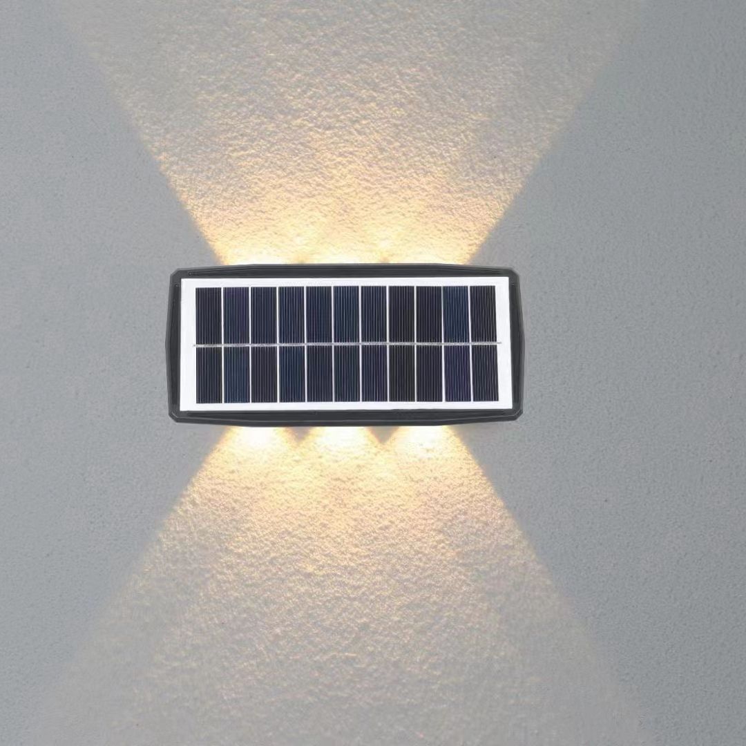 led solaire extérieur lumière solaire led applique murale lampe solaire solaire led lumière extérieure étanche balcon solaire haute lumières cour rue paysage 