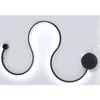 Applique minimaliste postmoderne nordique créatif led chambre chevet décoration applique salon couloir allée lampes
