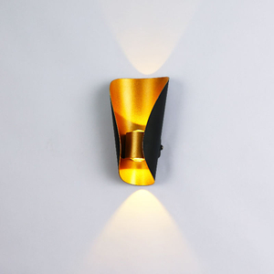 Lampe à led décorative petite taille applique murale en forme de bateau haut et bas lumière extérieure intérieure moderne