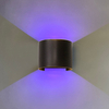 Dernière version Wifi étanche applique murale RGBW applique extérieure changement de couleur par lampe d'application intelligente prise en charge Amazon Alexa Google Assist